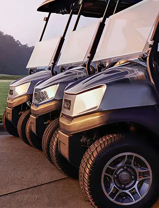 New golf carts